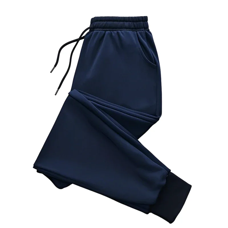 الرجال Sweatpants عالية الجودة الرباط بلون بنطال رياضي كل موسم المنزل في الهواء الطلق بنطال رياضي غير رسمي 2025 ملابس رجالية - Image 4