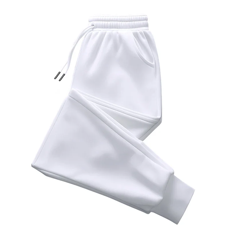 الرجال Sweatpants عالية الجودة الرباط بلون بنطال رياضي كل موسم المنزل في الهواء الطلق بنطال رياضي غير رسمي 2025 ملابس رجالية - Image 3